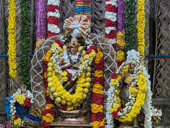Lord Natarajar on Thiruvatharai Festival Day at Kallidaikurichi