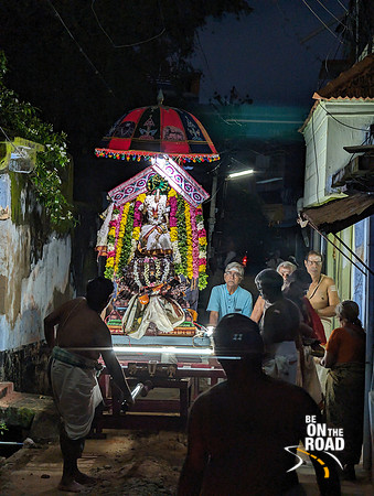Lord Shiva on Ravana Vahanam - Thiruvatharai festival, Kallidaikurichi