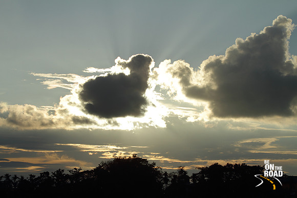 Skyscape near Rang Ghar, Sibsagar, Assam, India