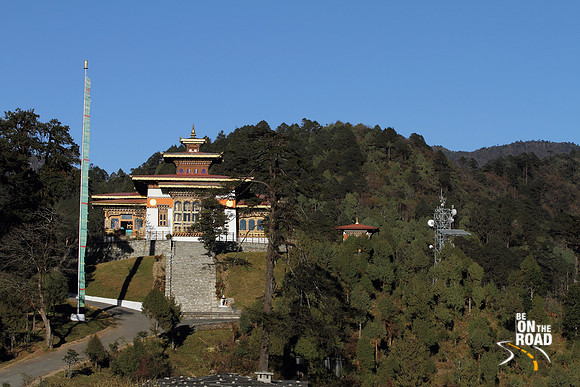 Temple on Dochu La, Bhutan
