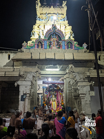 Lord Vishnu gets ready to visit the streets of Kallidaikurichi