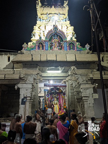 Garudai Sevai celebrations at Lakshmi Pati temple, Kallidaikurichi