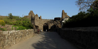 Entering Daulatabad Fort near Aurangabad, Maharashtra