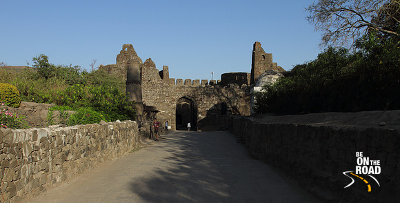 Entering Daulatabad Fort near Aurangabad, Maharashtra