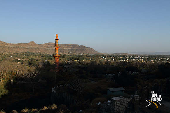 Aurangabad view from the top of Daulatabad Fort