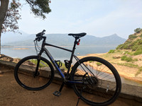 Cycling Pit Stop at Manimuthar Dam