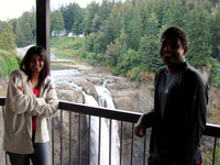 Ravi and Ramya at Snoqualmie