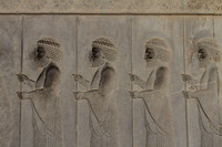 Persepolis Frieze depicting Persian immortals