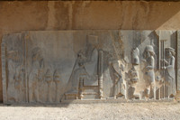 Darius the Great, his followers and his soldiers