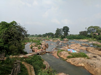 The thamabharani river at Kallidaikurichi, Tamil Nadu
