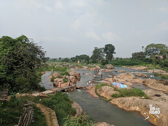 The thamabharani river at Kallidaikurichi, Tamil Nadu