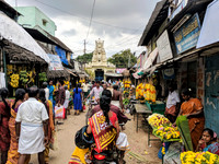 Riot of colors at Kallidaikurichi Market during Pongal 2018