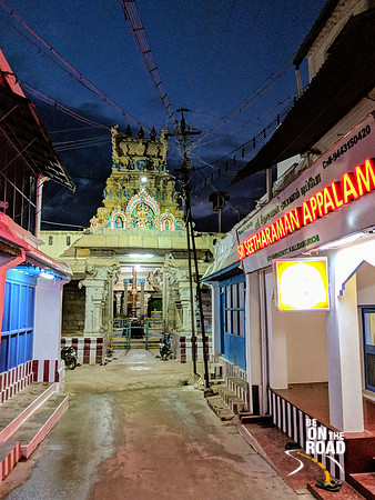 Kallidaikurichi Sannadhi Street at Night