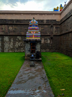A small colorful shrine inside Nellaiappar temple, Tirunelveli