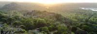 Sunset tones as seen from Mihinthale, Srilanka