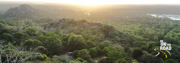 Sunset tones as seen from Mihinthale, Srilanka