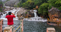 Photographing the gorgeous Manimuthar Falls, Tamil Nadu