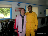 Zats me and Craig (my tandem instructor)