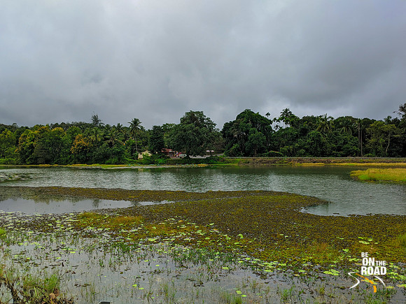 Lake in front of Sonda Vadiraja Mutt