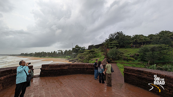 Enjoying the Bekal fort atmosphere