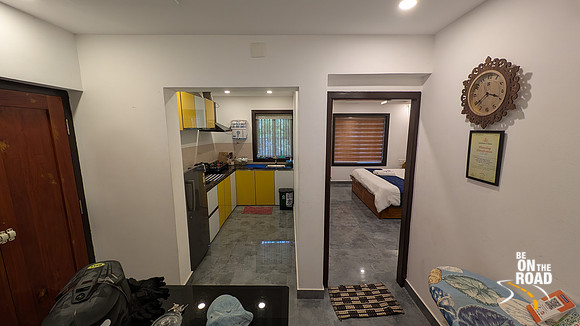 Bekal village Homestay villas come with a dining area, kitchen, bedroom, bathroom, private verandah and private parking area