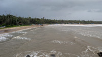 Beach and Arabian Sea as seen from Bekal Fort, Kerala