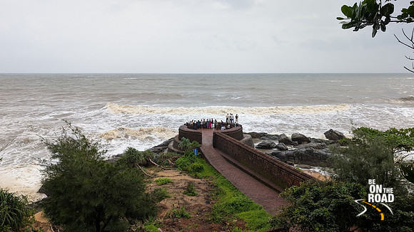 Where the Bekal Fort meets the Arabian Sea