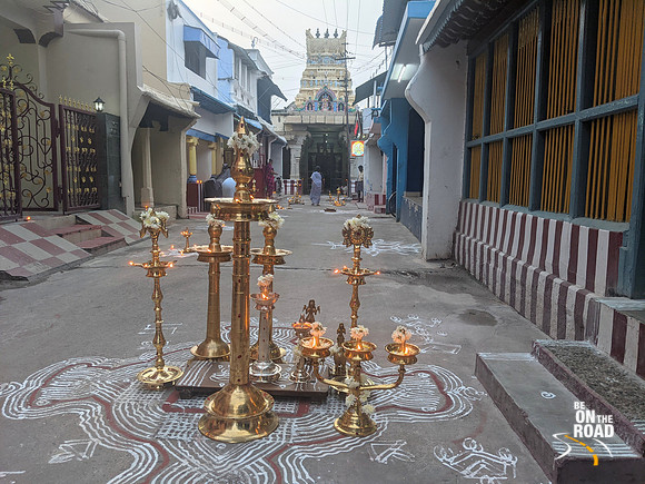 Karthigai Deepam Festival at Sannadhi Street, Kallidaikurichi