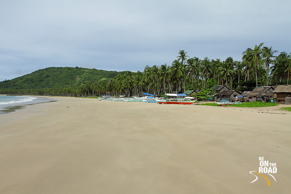 The Super Scenic Nacpan Beach, Palawan, Philippines