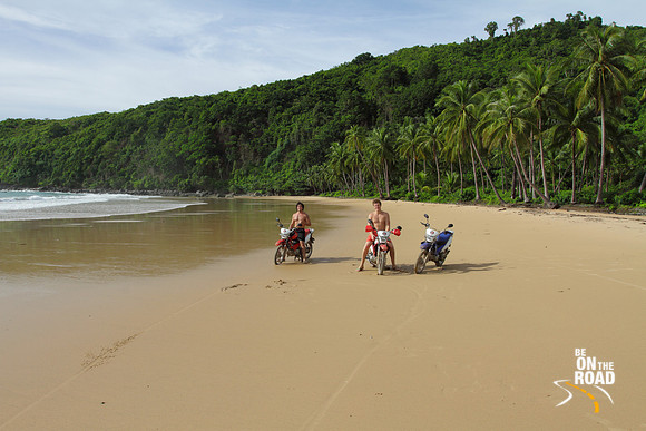 Beach biking in the Philippines is so much fun