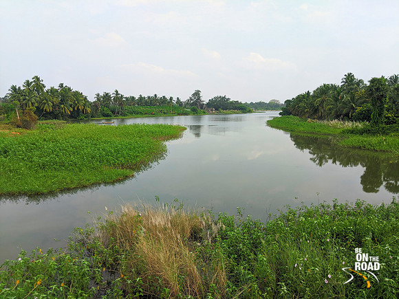 Manimuthar river view from Vairavikulam bridge