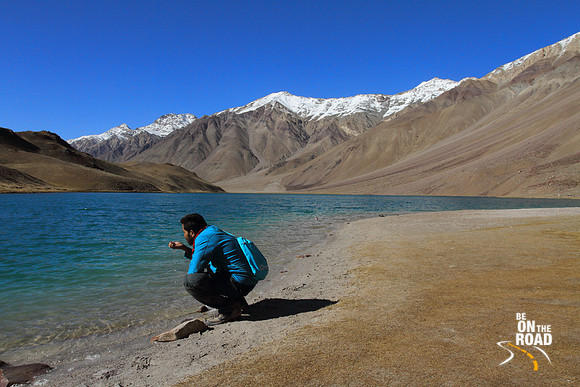 Drinking water at its mountain source is quite a thrill