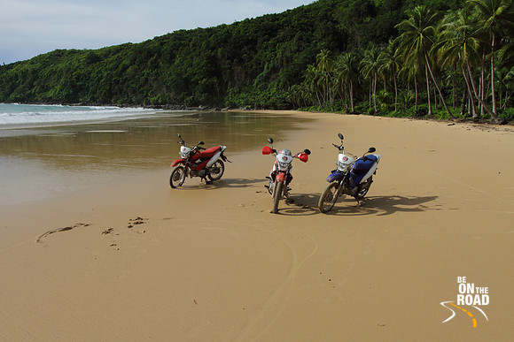 Beach Biking - Nacpan Beach, Palawan, Philippines