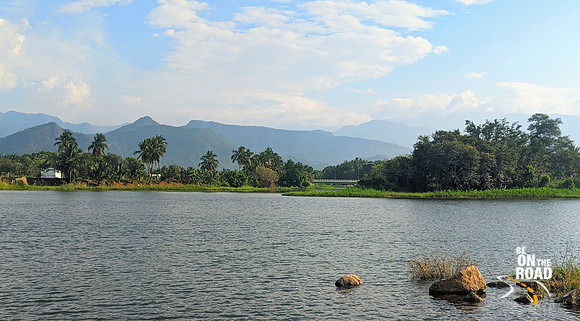 Confluence of Manimuthar and Thamarabhrani rivers