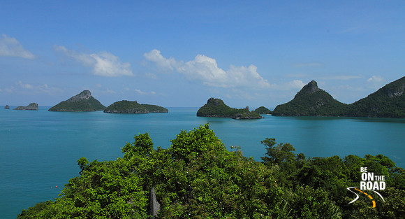 Angthong view from Moe Koh Island