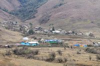 Gorgeous little Dorjeeling village where every house has a pear and a peach tree