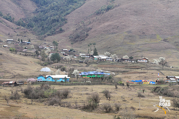 Gorgeous little Dorjeeling village where every house has a pear and a peach tree
