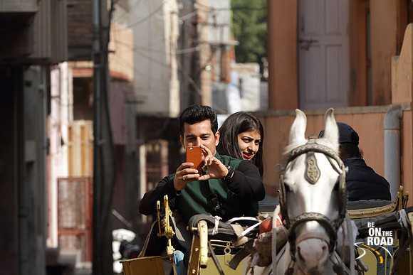 The photographer gets photographed, Bikaner, Rajasthan