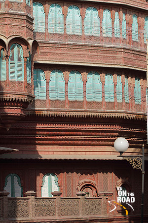 Walking amidst the stunning havelis of Bikaner, Rajasthan, India
