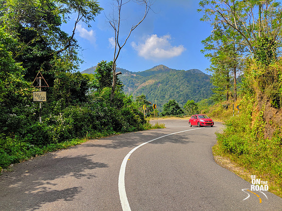 The scenic drive to Kerala's Ponmudi hill station