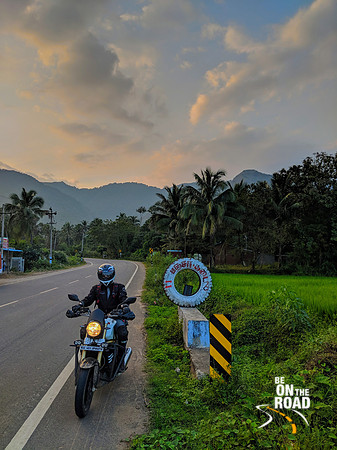 A pit stop during a motorcycle ride through India's Deep South
