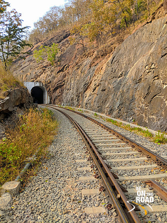 One of the many tunnels in the scenic mountain railway route of India's deep south