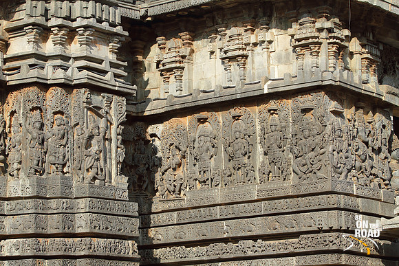 Sculpting Magic at Hoysaleswara Temple, Halebid, Karnataka