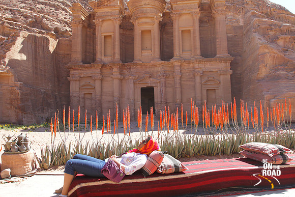 A monastery special sleep, Petra, Jordan