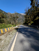 The scenic highway to Bruni from Anini in Arunachal Pradesh