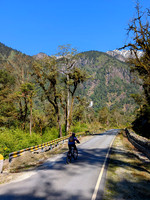 Cycling on the Anini to Bruni border roads