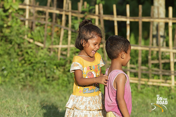 All smiles - Kids of Mishing tribe, Panbari village, Assam