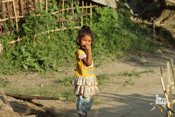 Curious Kid - Panbari Mishing Tribal Village, Assam