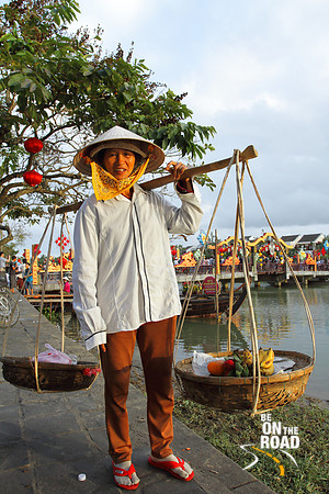 Street vendor at Old quarter of Hoi An, Vietnam