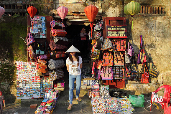 Souvenir shop in the old quarter of Hoi An, Vietnam